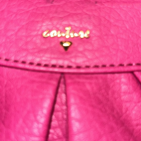 - JUICY COUTURE Hot PINK Wristlet/ - Picture 2 of 8